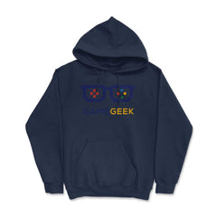 Game Geek Gamer Funny Humor T-Shirt Tee Shirt Gift Hoodie - Navy