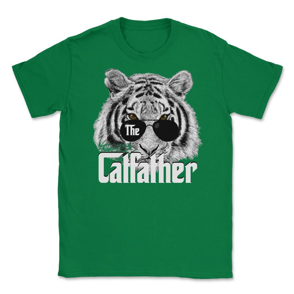 The Catfather2 Unisex T-Shirt - Green