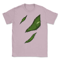 Women Alien Reptile Ragged Halloween T Shirts & Gifts Unisex T-Shirt - Light Pink