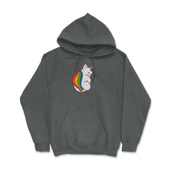 Rainbow Pride Flag Fantasy Creature Gay product Hoodie - Dark Grey Heather