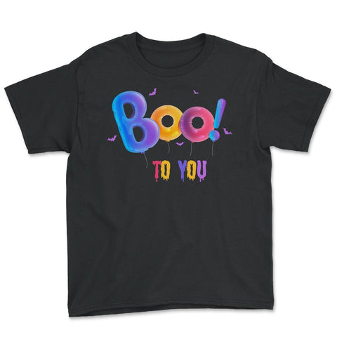 Boo to you Youth Tee - Black