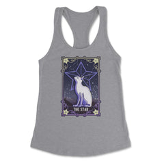 The Star Cat Arcana Tarot Card Mystical Wiccan product Women's - Heather Grey