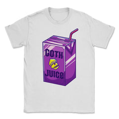 Goth Juice Goth Anime Manga Funny Gift Unisex T-Shirt - White