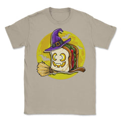 Sand-Witch Funny Halloween Witch Sandwich Humor Unisex T-Shirt - Cream