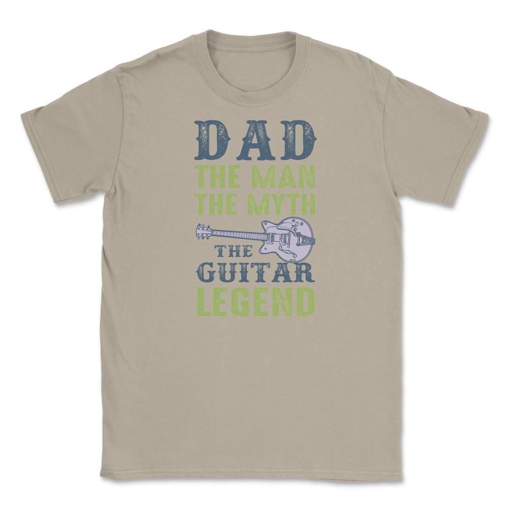 Dad the man the myth Unisex T-Shirt - Cream