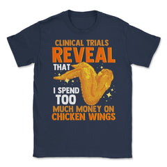 Chicken Wings Clinical Trials Reveal For Foodies Hilarious design - Navy