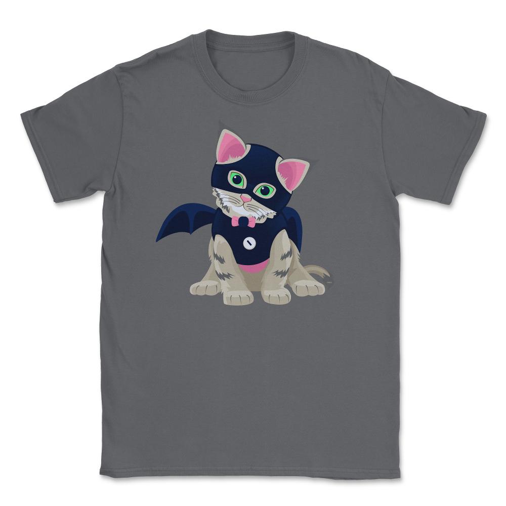 Lovely Kitten Cosplay Halloween Shirt Unisex T-Shirt - Smoke Grey