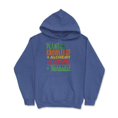 Herbalist Definition Funny Apothecary & Herbalism Humor graphic Hoodie - Royal Blue