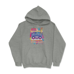 80’s Music is a Passport to Happiness Retro Eighties Style product - Grey Heather