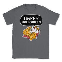 Halloween Funny Decapitated Cartoon Shirt Gifts  Unisex T-Shirt - Smoke Grey