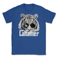 The Catfather2 Unisex T-Shirt - Royal Blue