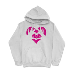 Mommy's Heart Hoodie - White