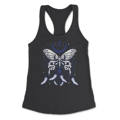 Butterfly Dreamcatcher Boho Mystical Esoteric Art print Women's - Black