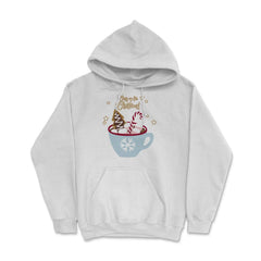 Cozy up for Christmas! Funny Humor T-Shirt Tee Gift Hoodie - White