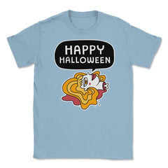 Halloween Funny Decapitated Cartoon Shirt Gifts  Unisex T-Shirt - Light Blue