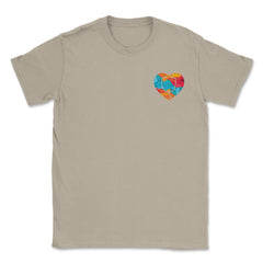 Nurse at Heart T-Shirt Nursing Shirt Gift Unisex T-Shirt - Cream