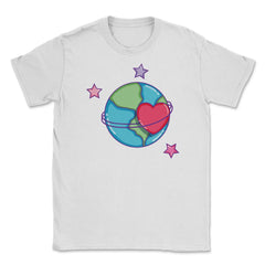Loving my Planet Earth Day Unisex T-Shirt - White