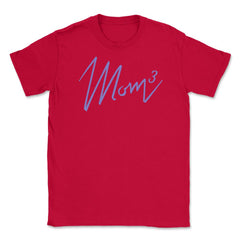 Mom of 3 Unisex T-Shirt - Red
