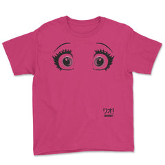 Anime Wow! Eyes Youth Tee - Heliconia