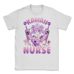 Anime Girl Nurse Design Gift product Unisex T-Shirt - White