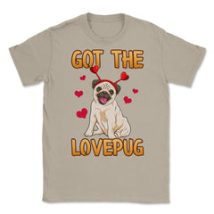 Got the Love Pug Funny Pug dog with hearts diadem Humor Gift design - Cream