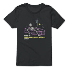 This is my Idiots Can’t Bother Me Today Costume print - Premium Youth Tee - Black