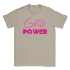 Girls Power T-Shirt Feminist Shirt  Unisex T-Shirt - Cream