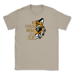 Mi Espiritu Animal es el Tigre Cool Gracioso product Unisex T-Shirt - Cream
