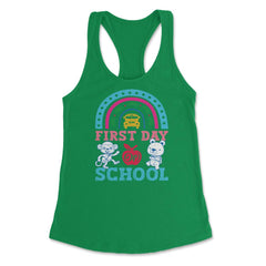 Welcome Back To School First Day of School Teachers & Kids print - Kelly Green