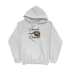 Vaxxed and Relaxed Summer 2021 Hot Leopard Lips print - Hoodie - White