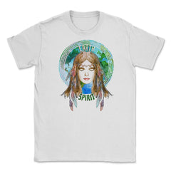 Mother Earth Spirit Unisex T-Shirt - White