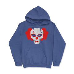 Clown Face Scary Halloween Mask T Shirts & Gifts Hoodie - Royal Blue