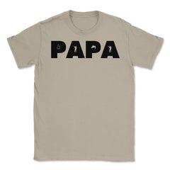 Funny Papa Fishing And Hunting Lover Grandfather Dad design Unisex - Cream