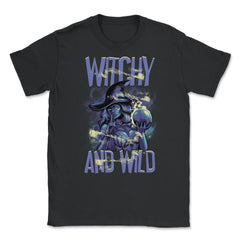 Halloween Witchy and Wild Costume Design Gift design Unisex T-Shirt - Black