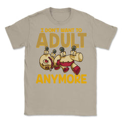 I Don’t Want to Adult Anymore VoodooDoll Halloween Unisex T-Shirt - Cream