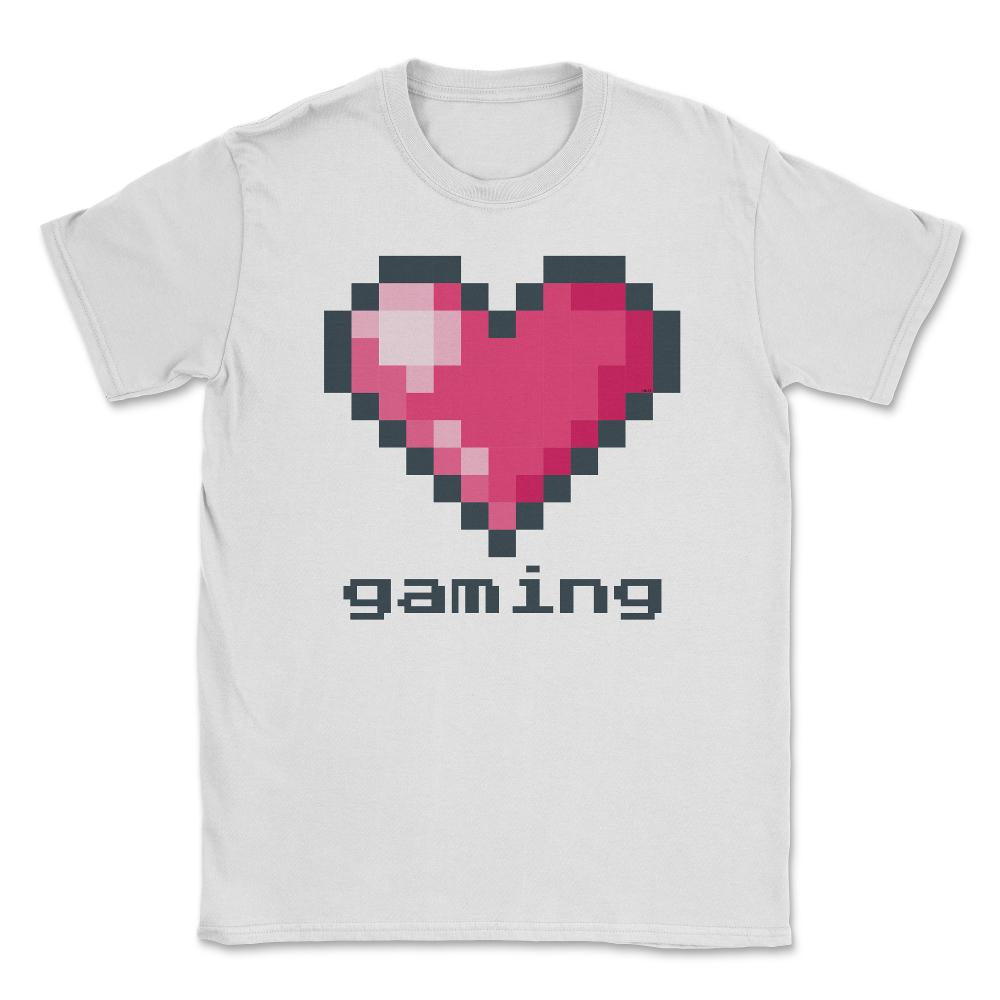 Love Gaming Unisex T-Shirt - White