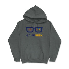 Game Geek Gamer Funny Humor T-Shirt Tee Shirt Gift Hoodie - Dark Grey Heather