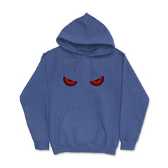 Evil Red Scary Eyes Halloween T Shirts & Gifts Hoodie - Royal Blue