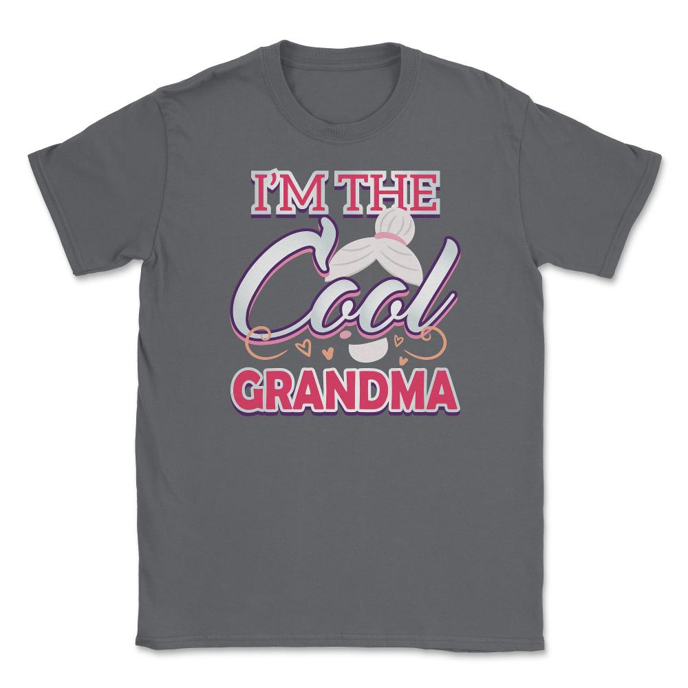 Cool Grandma Unisex T-Shirt - Smoke Grey