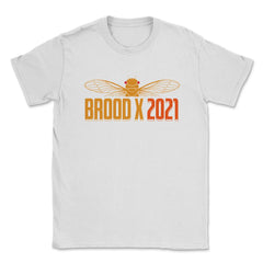Cicada Brood X 2021 Reemergence Theme Minimalist product Unisex - White