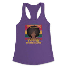 I Am The Hurricane Afro American Pride Black History Month product - Purple