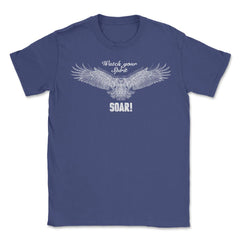 Watch your Spirit Soar Unisex T-Shirt - Purple