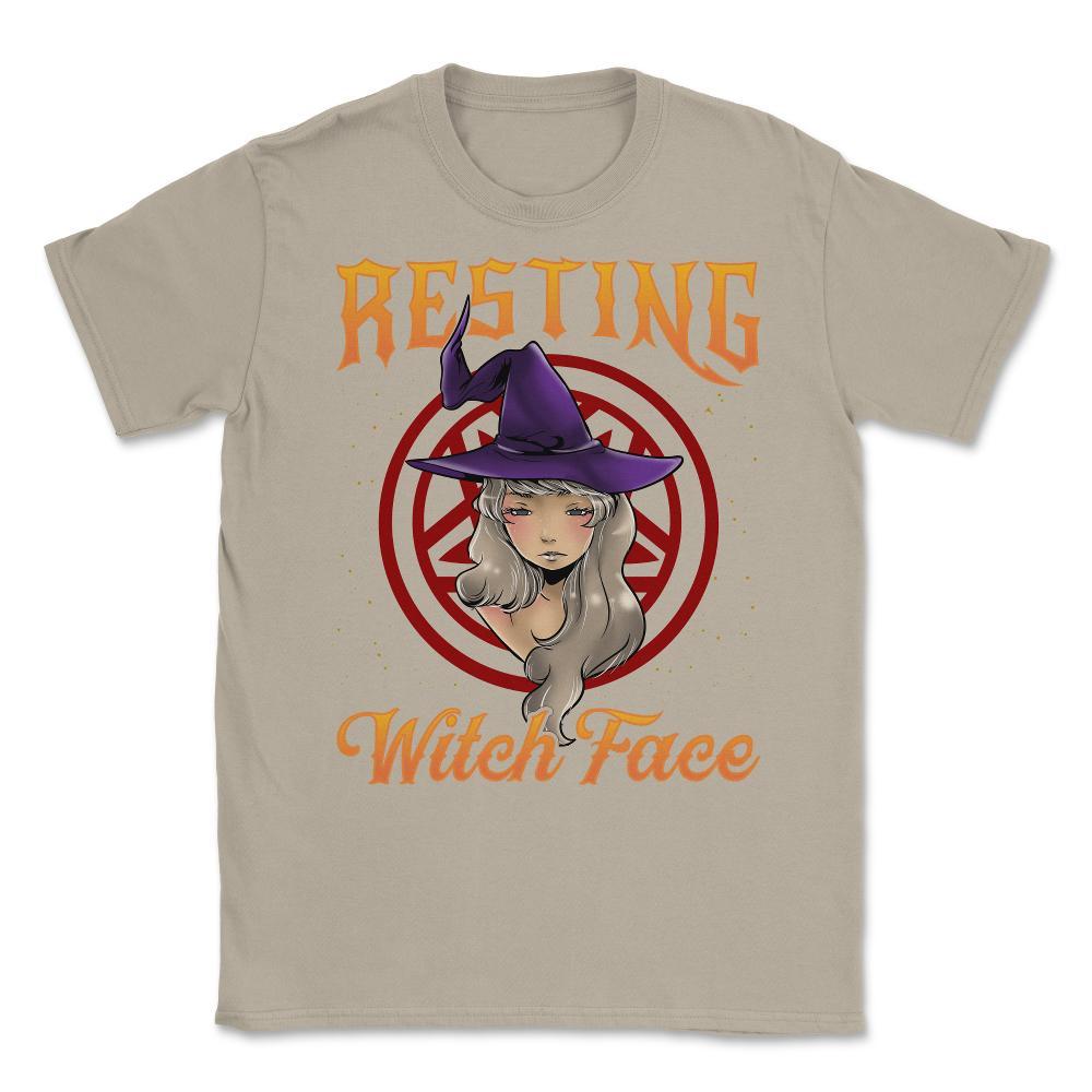 Resting Witch Face ANIME Witch Girl Character Gift Unisex T-Shirt - Cream