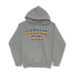 Warrior Girl Pride t-shirt Gay Pride Month Shirt Tee Gift Hoodie - Grey Heather
