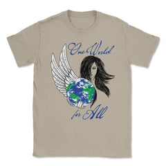 One World Unisex T-Shirt - Cream