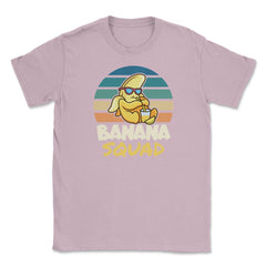 Banana Squad Lovers Funny Banana Fruit Lover Cute graphic Unisex - Light Pink