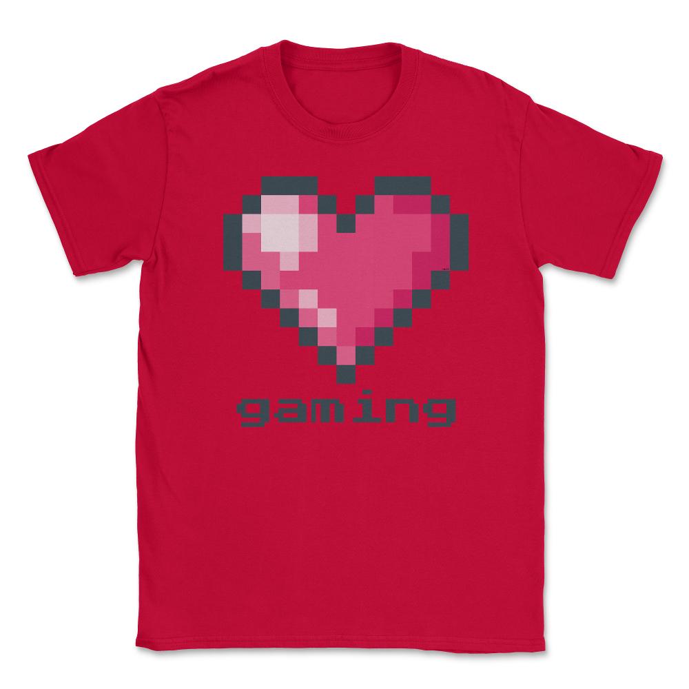 Love Gaming Unisex T-Shirt - Red