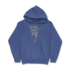 Bigfoot Believe Conspiracy Theory Funny Design Gift  design Hoodie - Royal Blue