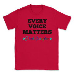 School Counselor Appreciation Every Voice Matters Students product - Red