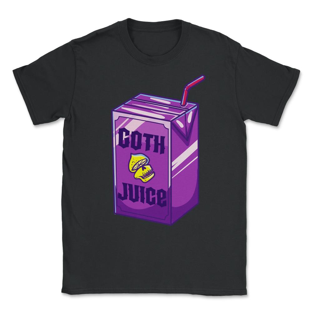 Goth Juice Goth Anime Manga Funny Gift Unisex T-Shirt - Black
